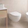 Купити Geberit туалет настінний 502.939.00.1 Унітаз підвісний Modo Rimfree 502939001 з кришкою білий в Києві vannaja.kiev.ua