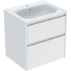 Комплект мебели для ванной 60 см Geberit (504.138.00.1) Selnova Square Slim (тумба белая матовая + умывальник), 504138001 Купить Комплект мебели для ванной 60 см Geberit (504.138.00.1) Selnova Square Slim (тумба белая матовая + умывальник), 504138001 в Киеве vannaja.kiev.ua