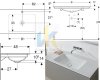 Купить geberit 505.010.01.4 ONE Встроенная раковина 105 см без перелива Белый глянец / KeraTect 505010014 в Киеве vannaja.kiev.ua