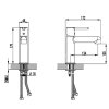 Купить 5050010B devit DO IT Смеситель для раковины, цвет brushed gun metal в Киеве vannaja.kiev.ua