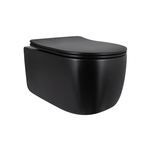 Унитаз подвесной черный матовый Qtap Taurus Ultra Quiet 515×360×350 мм, Matt Black, с сиденьем Slim Duroplast / Soft-close / Quick Release QTTAU28BLM50504 Купить Унитаз подвесной черный матовый Qtap Taurus Ultra Quiet 515×360×350 мм, Matt Black, с сиденьем Slim Duroplast / Soft-close / Quick Release QTTAU28BLM50504 в Киеве vannaja.kiev.ua