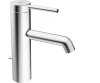 Купить купить смеситель для умывальника Hansa Designo 51712178 однорычажный с донным клапаном, хром латунь в Киеве vannaja.kiev.ua