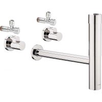 Hansgrohe 50105000 Flowstar 50105 000 Донный Клапан для Раковин с Переливом Push-Open