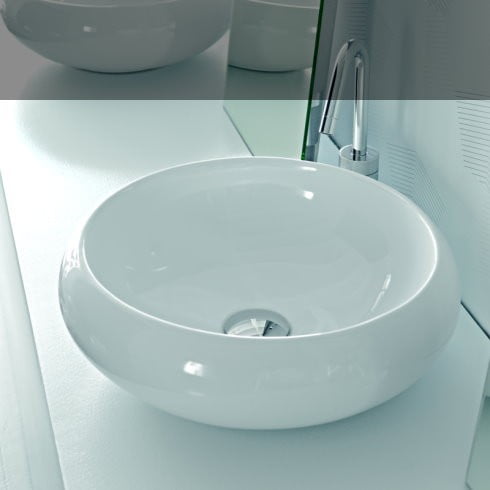 Керамическая раковина 43 см Artceram Tao, white glossy (TOL001 01; 00) Купить Керамическая раковина 43 см Artceram Tao, white glossy (TOL001 01; 00) в Киеве vannaja.kiev.ua
