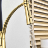 Смеситель для кухни REA GASPAR BLACK GOLD золотой высокий Купить Смеситель для кухни REA GASPAR BLACK GOLD золотой высокий в Киеве vannaja.kiev.ua