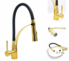 Смеситель для кухни REA GASPAR BLACK GOLD золотой высокий Купить Смеситель для кухни REA GASPAR BLACK GOLD золотой высокий в Киеве vannaja.kiev.ua