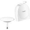 Купить Душевая система 32545300 для ванны Hansgrohe Metropol белый матовый однорычажный скрытого монтажа купить душевая лейка 120 мм 3 режима в Киеве vannaja.kiev.ua