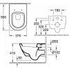 Купити Унітаз підвісний без сидіння VILLEROY & BOCH SUBWAY 2.0 56001001 в Києві vannaja.kiev.ua