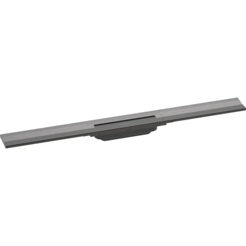 Верхня частина Hansgrohe RainDrain Flex для душового трапу (пристінна) 800 мм, Brushed Black Chrome (56051340) Купити Верхня частина Hansgrohe RainDrain Flex для душового трапу (пристінна) 800 мм, Brushed Black Chrome (56051340) в Києві vannaja.kiev.ua