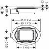 Купить Hansgrohe 56055800 RainDrain Spot Полный комплект Точечного трапа 150/150 Хансгрое лучший в Киеве vannaja.kiev.ua