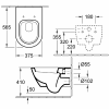 Купити VILLEROY & BOCH 5614R0001 SUBWAY 2.0 Унітаз Підвісна Direct Flush з сидінням Soft Close 9M68S101 в Києві vannaja.kiev.ua