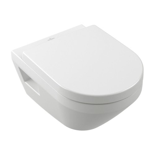 Унитаз подвесной Villeroy & Boch Architectura TwistFlush 5684CL01 без ободка с крышкой Soft Closing, белый Купить Унитаз подвесной Villeroy & Boch Architectura TwistFlush 5684CL01 без ободка с крышкой Soft Closing, белый в Киеве vannaja.kiev.ua