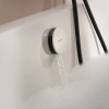Наружная часть Hansgrohe Exafill II к сифону на ванну с наполнением, Brushed Black Chrome/White Gloss (58119340) Купить Наружная часть Hansgrohe Exafill II к сифону на ванну с наполнением, Brushed Black Chrome/White Gloss (58119340) в Киеве vannaja.kiev.ua