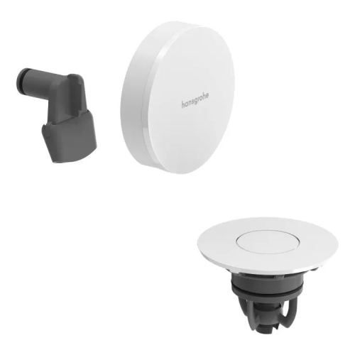 Наружная часть Hansgrohe Exafill II к сифону на ванну с наполнением, Matt White/White Gloss (58119700) Купить Наружная часть Hansgrohe Exafill II к сифону на ванну с наполнением, Matt White/White Gloss (58119700) в Киеве vannaja.kiev.ua