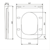 Сидіння та кришки для унітаза Devit DGR0760111W Grid з soft-close механізмом, білий глянець Купити Сидіння та кришки для унітаза Devit DGR0760111W Grid з soft-close механізмом, білий глянець в Києві vannaja.kiev.ua