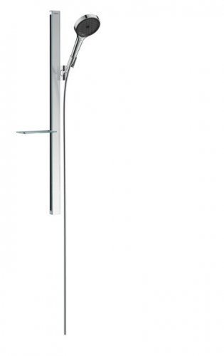 Купити Придбати 27671000 Hansgrohe Душовий набір Rainfinity 130 3jet з душовою стійкою 90 см та мильницею хром 3 струмені в Києві vannaja.kiev.ua