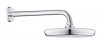 Купити Душова система прихованого монтажу Grohe Eurosmart 24045000 + 26406001 + 26411000 + 35600000 хром одноважільний верхній душ 210 мм купити з доставкою в Києві vannaja.kiev.ua