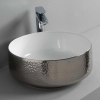 Керамічна раковина 42 см Artceram Cognac, white glossy / platinum skin bicolor (COL001 01; 61) Купити Керамічна раковина 42 см Artceram Cognac, white glossy / platinum skin bicolor (COL001 01; 61) в Києві vannaja.kiev.ua