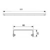 Купить TECE 600710 TECEdrainline 6.007.10 Крышка Basic Полированная 650 мм для Канала 700 мм из Нержавеющей Стали в Киеве vannaja.kiev.ua