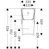 Купити Уринал високої якості брендовий Hansgrohe 60127450 EluPura Q 600х300 мм, білий в Києві vannaja.kiev.ua