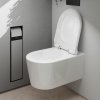 Купить настенный унитаз для системы инсталляции hansgrohe 60193450 EluPura S подвесной без сливного кольца белый в Киеве vannaja.kiev.ua