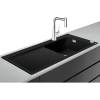 Купить Кухонный комплект 43214000 hansgrohe C51 C51-F450-03 мойка цвет черный с сушилкой слева со смесителем хром купить  в Киеве vannaja.kiev.ua
