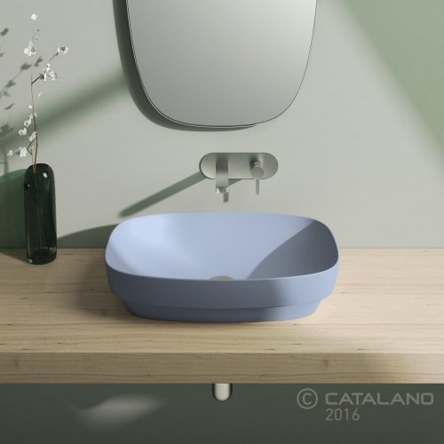 Керамічна раковина 60 см Catalano Green Lux, блакитна (160AGRLXAS) Купити Керамічна раковина 60 см Catalano Green Lux, блакитна (160AGRLXAS) в Києві vannaja.kiev.ua