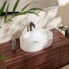 Купить Умывальник Hansgrohe Xuniva U SmartClean 550x400 мм накладной без перелива, White (61073450) в Киеве vannaja.kiev.ua