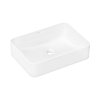 Купить Накладные раковины (умывальник) купить в Киеве Hansgrohe 61075450 Xuniva Q SmartClean 55 x 40 см без перелива, белый в Киеве vannaja.kiev.ua