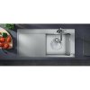 Купить Hansgrohe 43208000 Кухонная мойка с крылом нержсталь со смесителем C71-F450-02 хром купить недорого в Киеве vannaja.kiev.ua