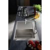 Купить Hansgrohe 43208000 Кухонная мойка с крылом нержсталь со смесителем C71-F450-02 хром купить недорого в Киеве vannaja.kiev.ua