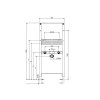 Купить недорого инсталляция Oli Washbasin Easy 136312 для умывальника в Киеве vannaja.kiev.ua
