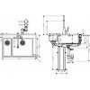 Купить Кухонный комплект Hansgrohe 43210800 C71 C71-F655-04 мойка на две чаши нержавеющая сталь со смесителем однорычажный хром купить в Киеве vannaja.kiev.ua
