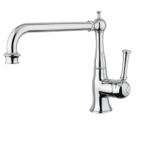 Смеситель для кухни Bugnatese Cucina 6340CR OXFORD 6340-CR настенный кран, угол носик - 312 мм длина