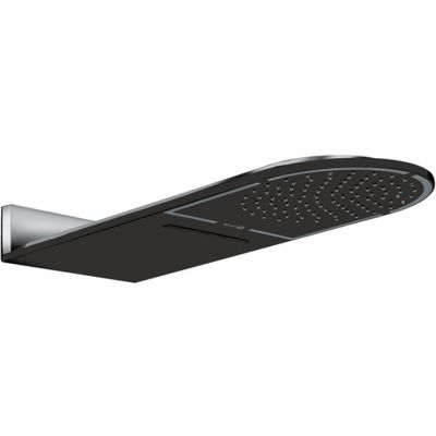 Купить купить большую черную лейку KLUDI 648808700 A-QA 6488087-00 в Киеве vannaja.kiev.ua