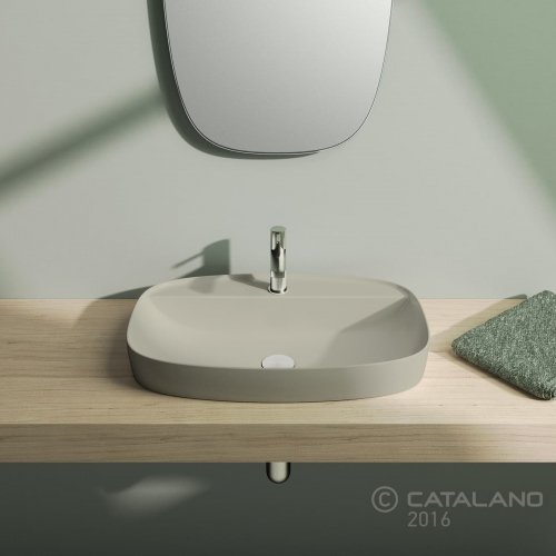Керамічна раковина 65 см Catalano Green Lux, сіра (165GRLXGS) Купити Керамічна раковина 65 см Catalano Green Lux, сіра (165GRLXGS) в Києві vannaja.kiev.ua
