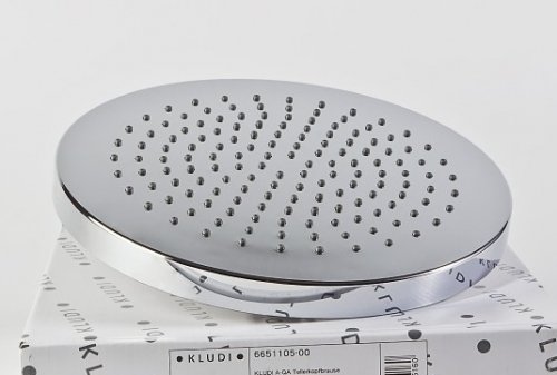 KLUDI 665110500 A-QA 6651105-00 Верхній Душ 250 мм Колір - Хром 6651105 Купити KLUDI 665110500 A-QA 6651105-00 Верхній Душ 250 мм Колір - Хром 6651105 в Києві vannaja.kiev.ua