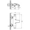 DevIT 67033TJW4 Ecotherm Термостат для Ванны Термостатический Смеситель Италия Купить DevIT 67033TJW4 Ecotherm Термостат для Ванны Термостатический Смеситель Италия в Киеве vannaja.kiev.ua