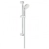 Купить Стильный Grohe 123867S Набор смесителей для ванной однорычажный BauClassic с душевым гарнитуром хром купить в Киеве vannaja.kiev.ua