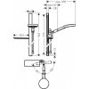 Купити Придбати 27671000 Hansgrohe Душовий набір Rainfinity 130 3jet з душовою стійкою 90 см та мильницею хром 3 струмені в Києві vannaja.kiev.ua