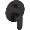 Купити Змішувач чорний матовий прихованого монтажу для ванни Hansgrohe 71466670 Vernis Blend  в Києві vannaja.kiev.ua
