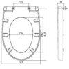Купить KOLO SoLo Крышка 70115000 Сиденье с Крышкой Soft-Close Микролифт Плавнопадающая 70115 в Киеве vannaja.kiev.ua