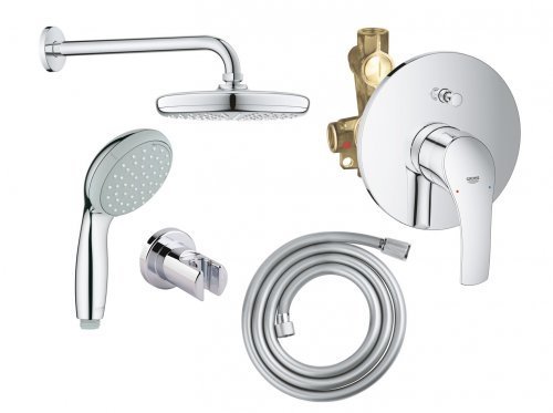 Душевая система скрытого монтажа Grohe Tempesta 210 26411000 + 33305002 + 26161001 + 28628000 + 28151001 хром однорычажный верхний душ 1 режим купить в Киеве Купить Душевая система скрытого монтажа Grohe Tempesta 210 26411000 + 33305002 + 26161001 + 28628000 + 28151001 хром однорычажный верхний душ 1 режим купить в Киеве в Киеве vannaja.kiev.ua