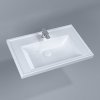 Купить Умывальник накладной Quarter Bath New Line 70х45, белый (70LN21070) в Киеве vannaja.kiev.ua
