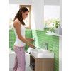 Купить Cмеситель для умывальника Hansgrohe 71032000 Novus 100 CoolStart 71032 с клапоном Push-Open в Киеве vannaja.kiev.ua