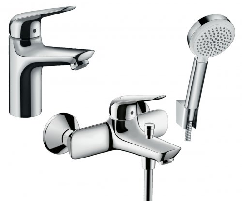 Купити Набір змішувачів в ванну 4 в 1 710342664 Hansgrohe Novus в Києві vannaja.kiev.ua