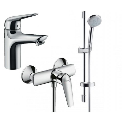 Набор смесителей 4 в 1 HANSGROHE NOVUS 710362774 душ Купить Набор смесителей 4 в 1 HANSGROHE NOVUS 710362774 душ в Киеве vannaja.kiev.ua