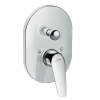 Купить Смеситель для ванны Hansgrohe Novus 200 скрытого монтажа в комплекте с Ibox, хром (71047180) в Киеве vannaja.kiev.ua