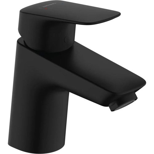 Смеситель для умывальника Hansgrohe Logis со сливным клапаном Push-Open, черный матовый (71077670) Купить Смеситель для умывальника Hansgrohe Logis со сливным клапаном Push-Open, черный матовый (71077670) в Киеве vannaja.kiev.ua