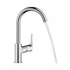 Купить Hansgrohe 71130000 Logis 71130 Смеситель для Раковины 210 Однорычажный Поворотный Излив 120° со Сливным Гарнитуром в Киеве vannaja.kiev.ua